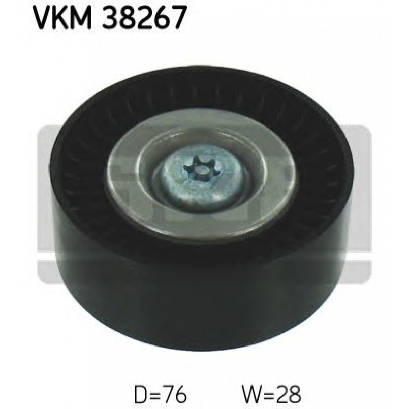 VKM 38267 SKF Ролик модуля натягувача ременя